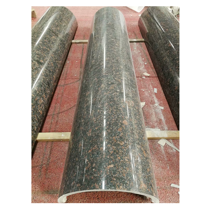 Tan Brown Granite Pillar